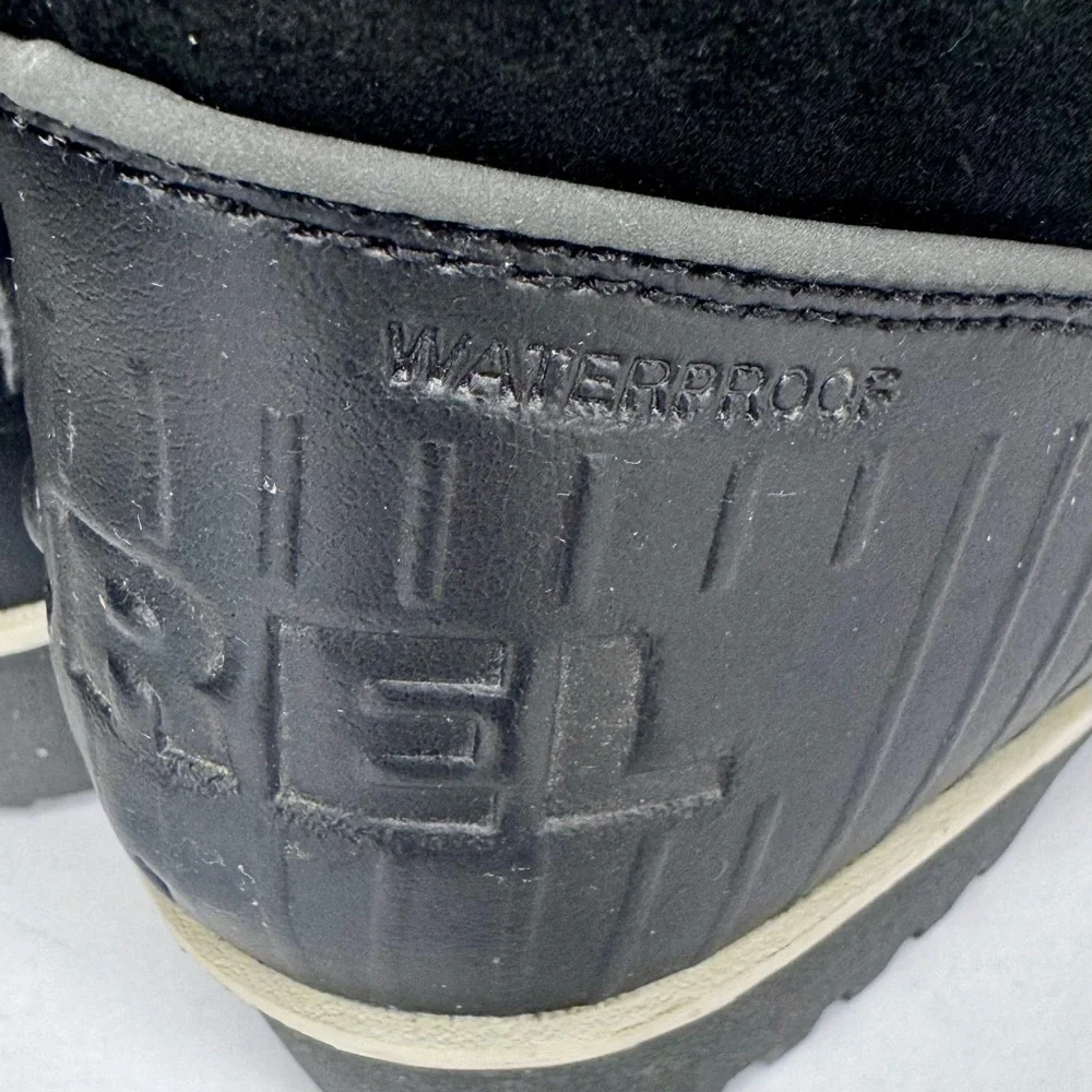 Sorel TIVOLI II Women's Waterproof Boot Suede Detailed Checker Pattern Sz5